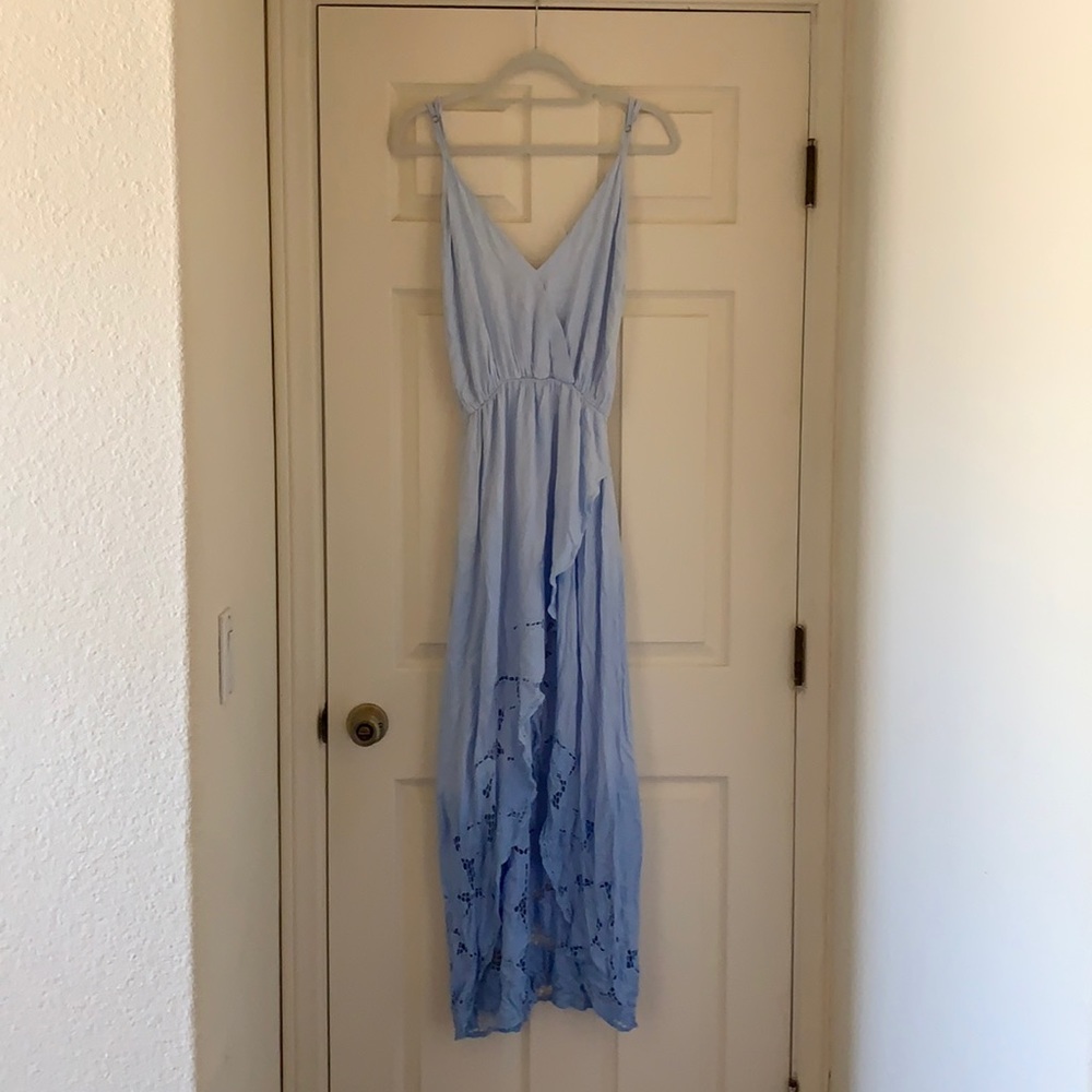 Tiara Hawaii Boardwalk Maxi Dress Embroidered